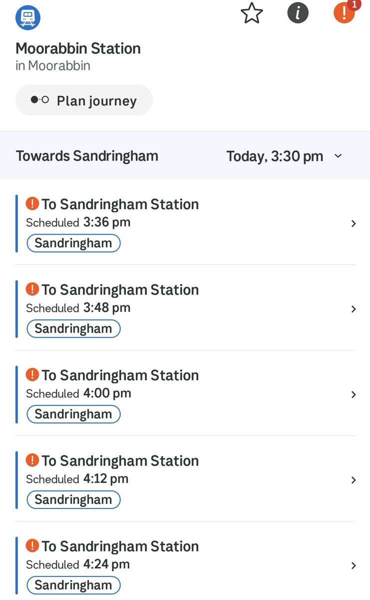 craig_halsall's tweet image. Turns out you shouldn't believe everything on the internet 😵🤷‍♂️

Friday afternoon SH Moorabbin - Sandringham shuttle bus IS RUNNING despite wording on #MetroTrains #SandringhamLine article 🚍

Following this rare #SummerStart route back from #MetroTunnel #StateLibraryStation 🤗