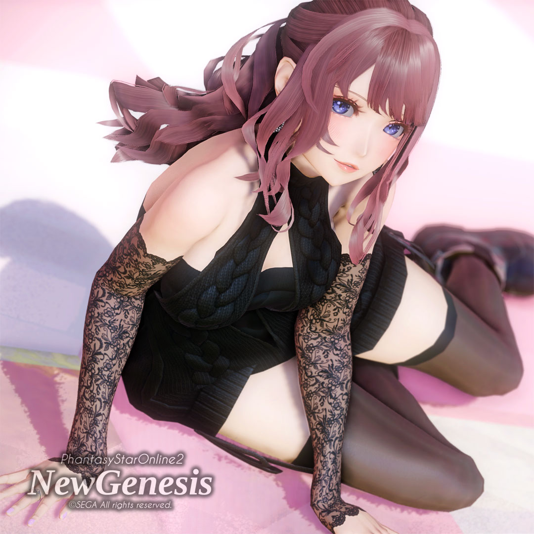 セクシーニットワンピのセット☺️
セクシーニットヘアーがかわいい❣️
#PSO2NGS_SS