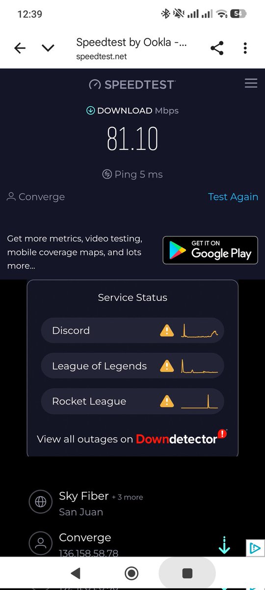nicodeangelhoe's tweet photo. #ConvergeFastestSpeedTestChallenge #ConvergeSpeedtestChallenge https://t.co/QWr4jKbi9n