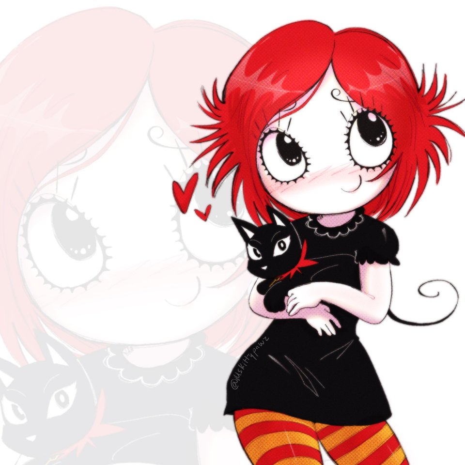 MsKittypawz's tweet image. Ruby Gloom
