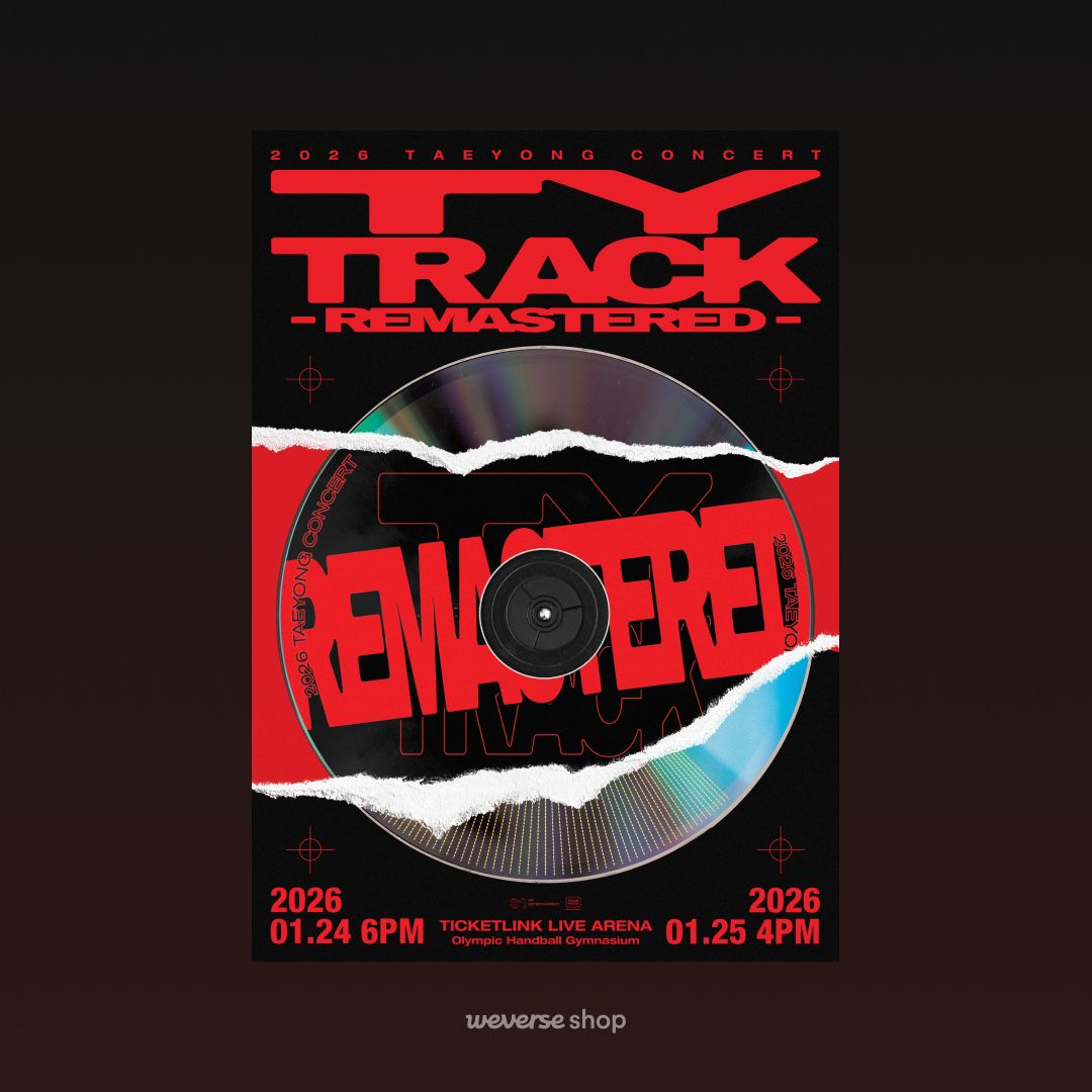 2026 #TAEYONG CONCERT <TY TRACK - REMASTERED> 온라인 라이브 스트리밍 이용권 판매 안내🎤✨

#태용 의 <TY TRACK - REMASTERED>를 #위버스샵 온라인 스트리밍 상품으로 더 생생하게 즐겨보세요!
🎁MEMBERSHIP ONLY 온라인 라이브 스트리밍 상품 구매 시, 스페셜 포토팩을 드립니다.

🗓️판매 기간 :