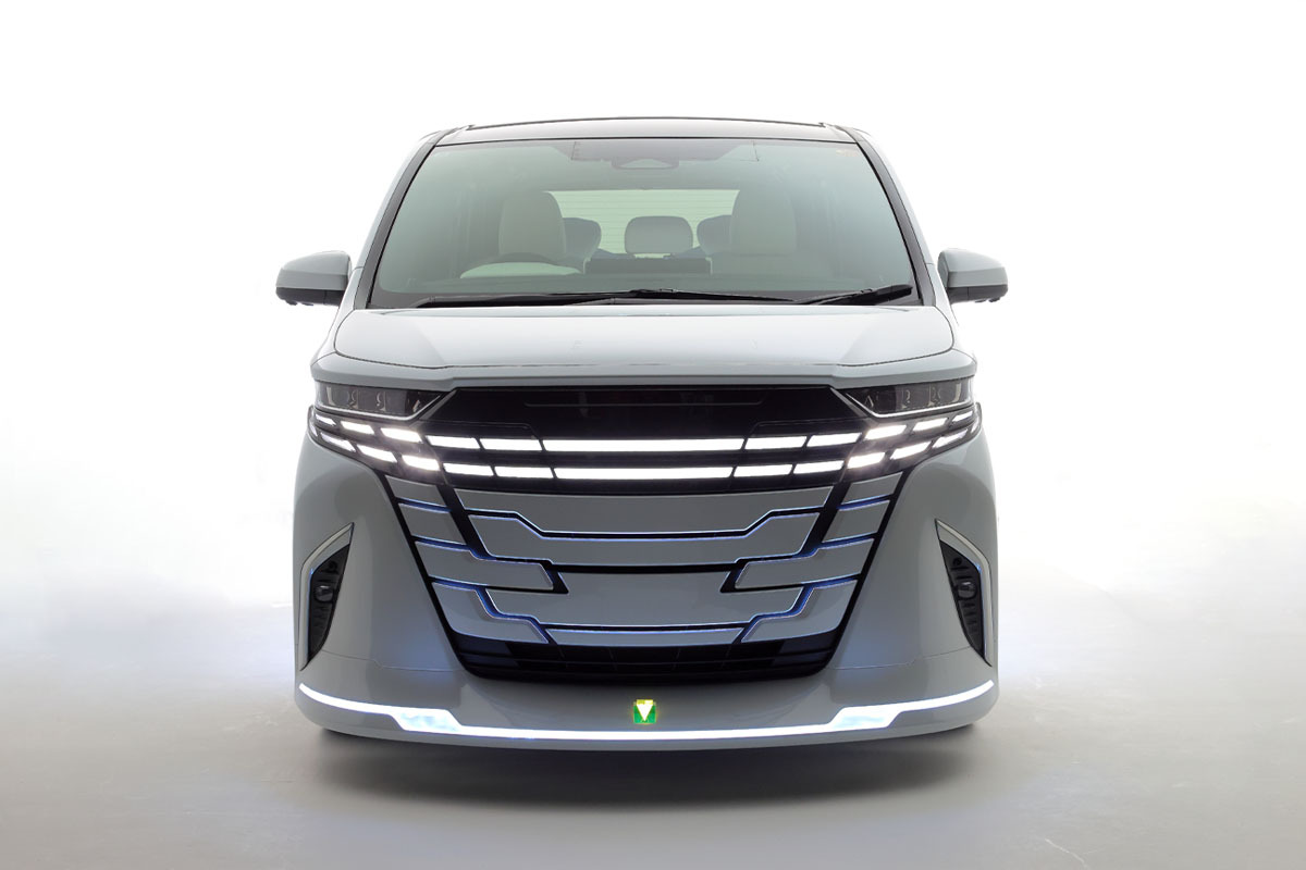 responsejp's tweet image. モデリスタがアルファードのカスタムに新提案、ドレスの裾をイメージした造形美を追求…東京オートサロン2026
response.jp/article/2026/0…

#新型車 #モデリスタ #トヨタ #アルファード