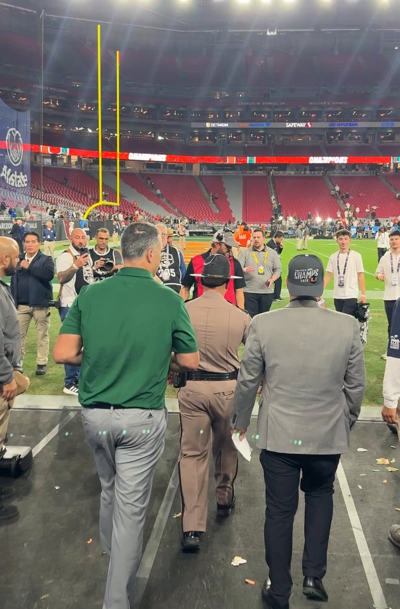 Mario Cristobal to <a href="/YahooSports/">Yahoo Sports</a> as he exits the locker room: “My f****** head is spinning. I’m ready to go watch the film. We should have scored 10 more points.”

Football Guy.
