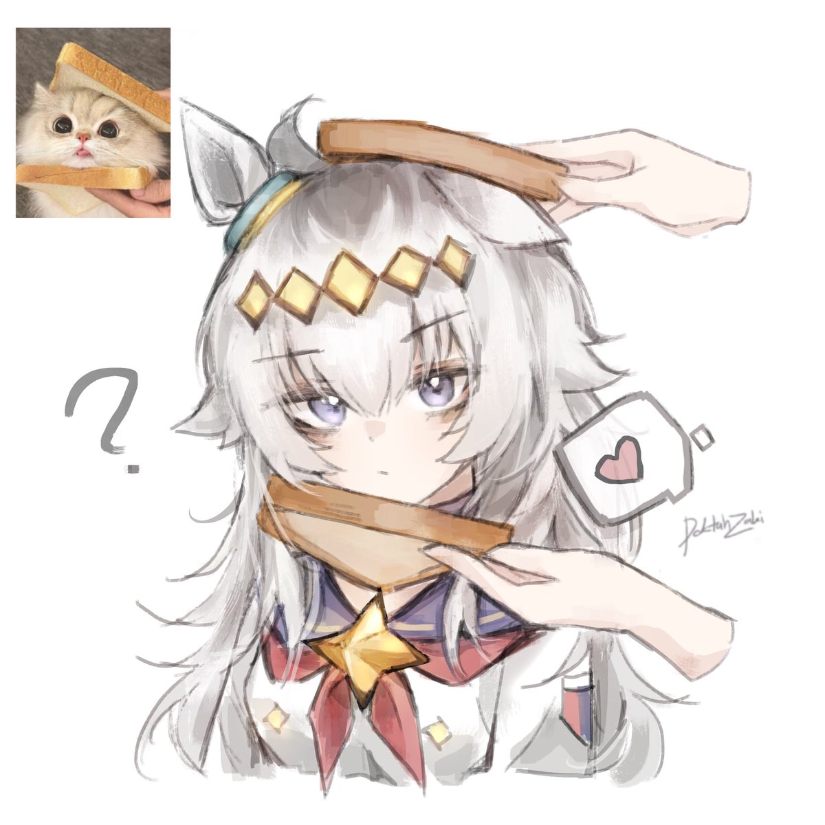 Kanzaki_draw_'s tweet image. oguri 🍞