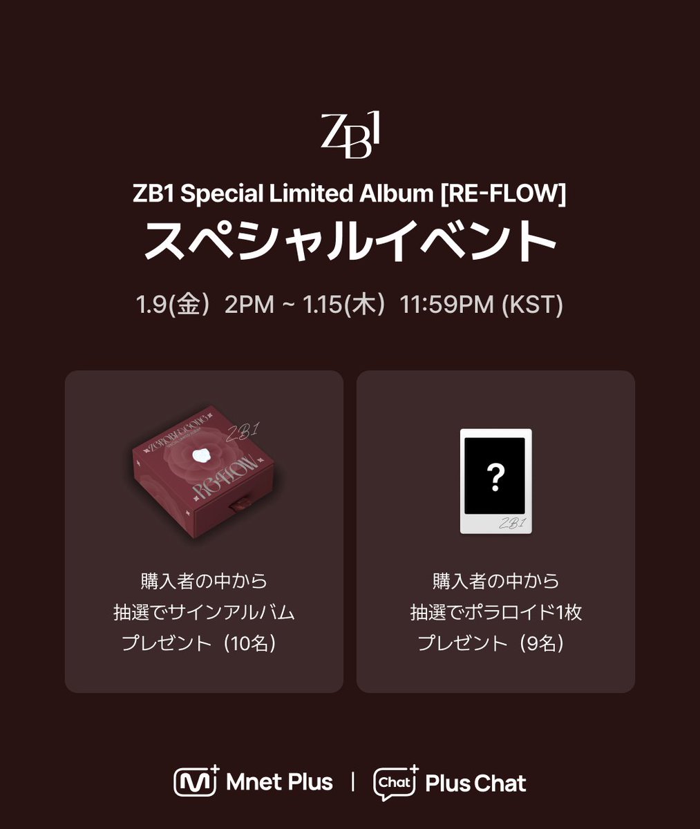 𝑷𝒍𝒖𝒔𝑪𝒉𝒂𝒕]ZEROBASEONE Special Limited Album [RE-FLOW