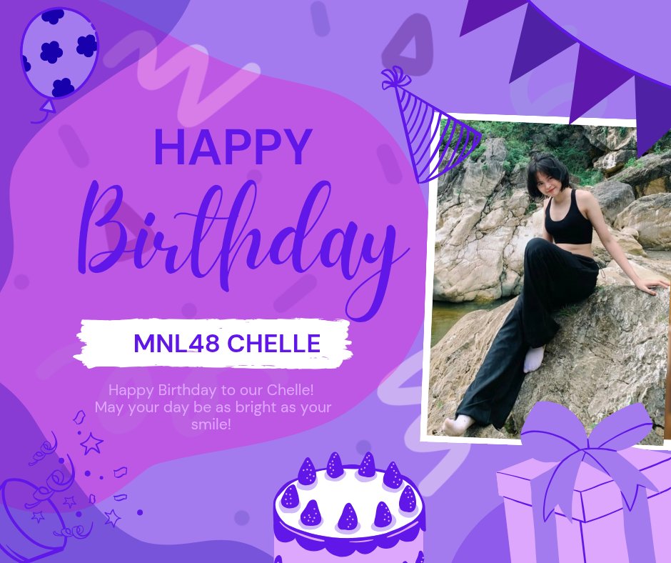 habadu Chelle!
muah 🫶🏻

#CHELLEbrating21
#MNL48
#MNL48Chelle
