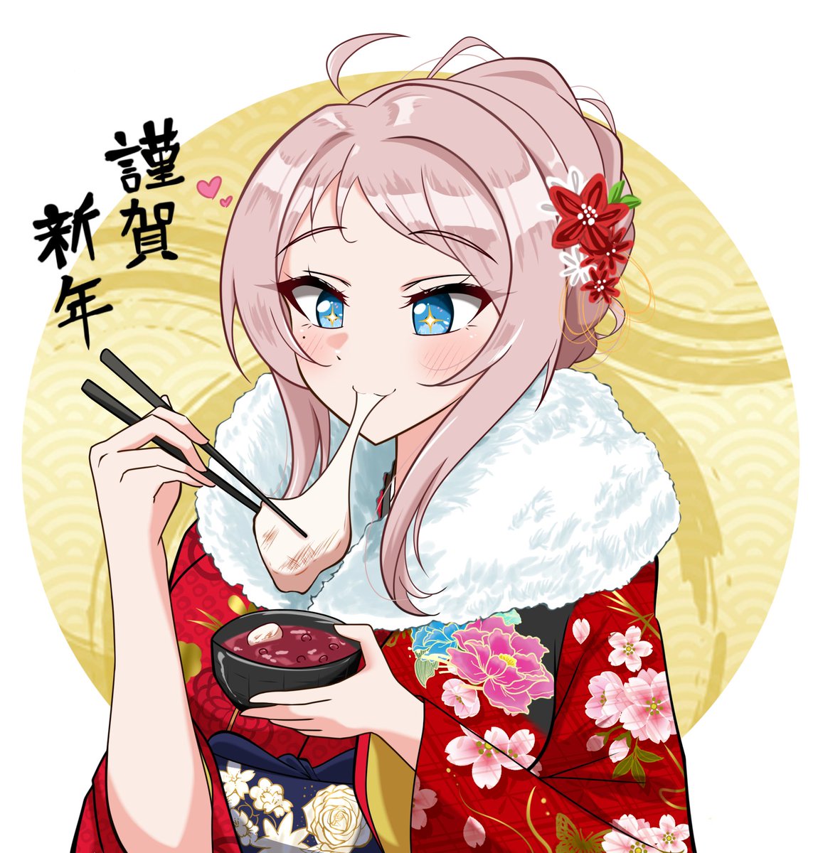 新年初描きランジュ 