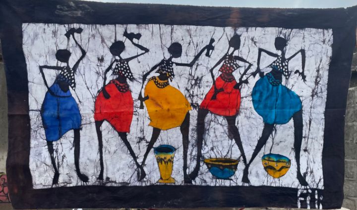 JaskillMaputo's tweet image. Art of the Day! "African Dance - Village Women". Buy at: ArtPal.com/Batik?i=320318…