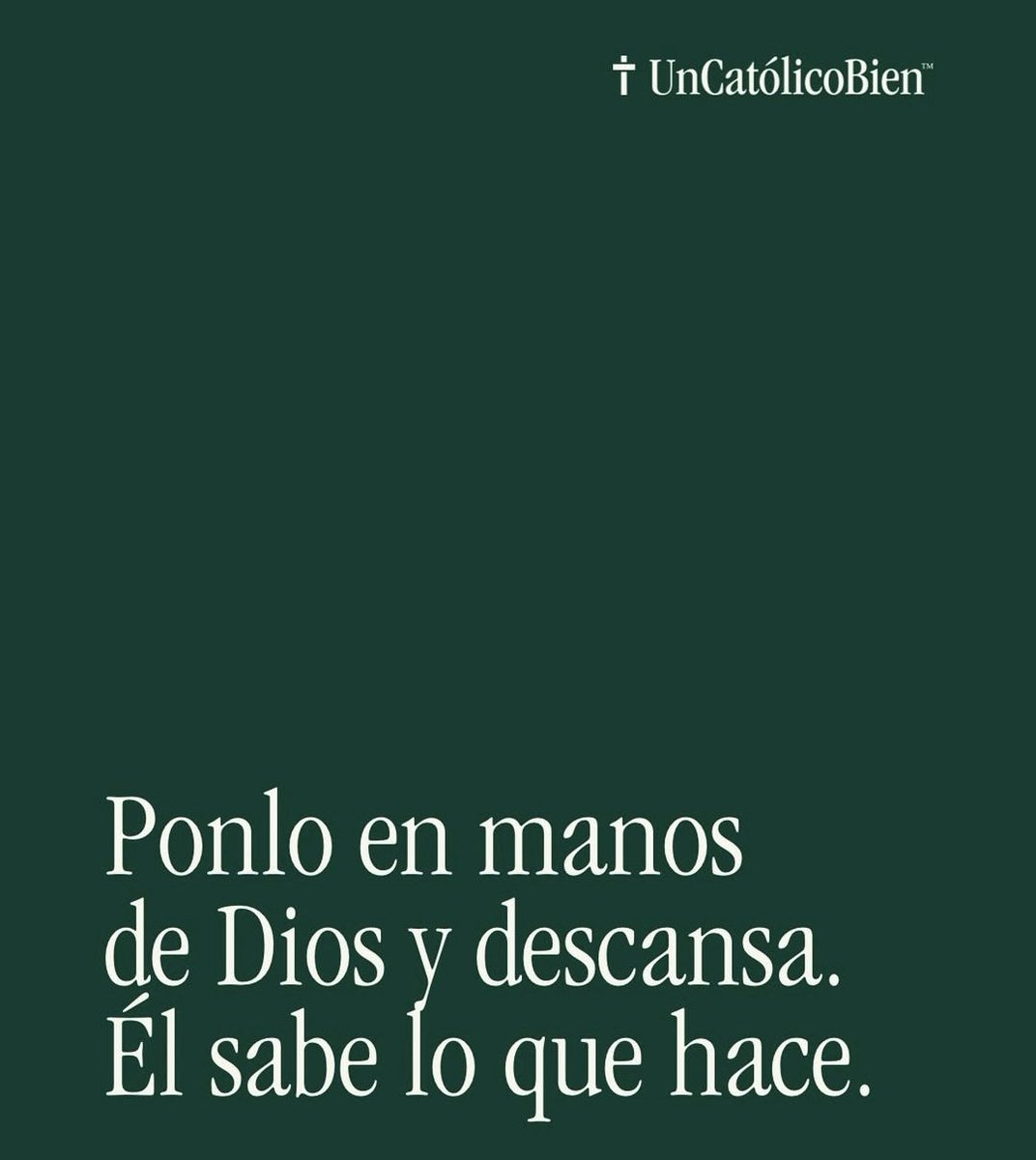 Confía en Dios 🙏🏼