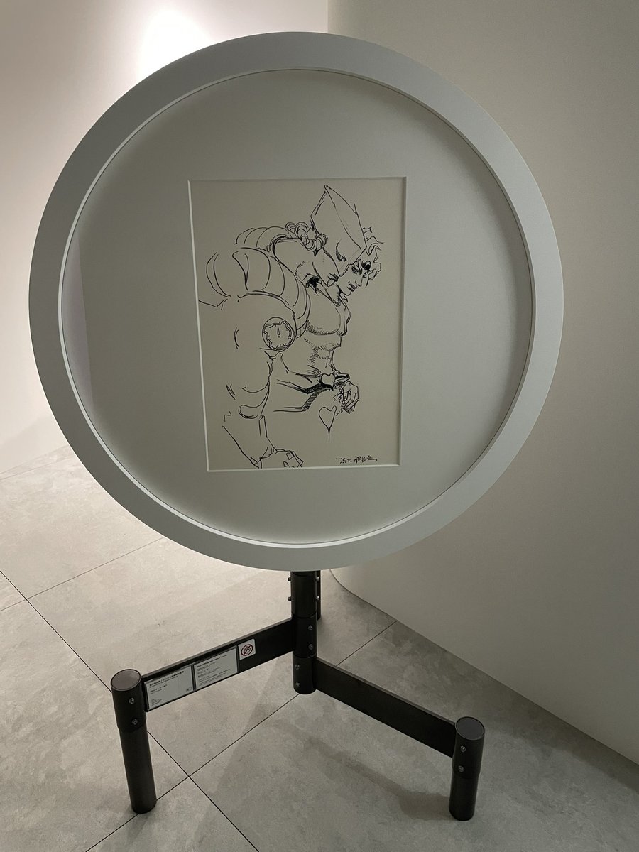 昨日は初日だったのであえて投稿控えてましたが、リトグラフの中で個人的にジョルノが1番良かった✨
もちろん他の作品も良かったです😆

#ジョジョの奇妙な冒険　#リトグラフ