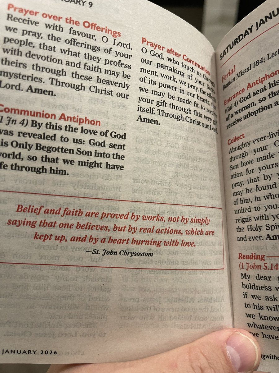 Absolute banger from St.John Chrysostom who wrote this in the late 300s AD.