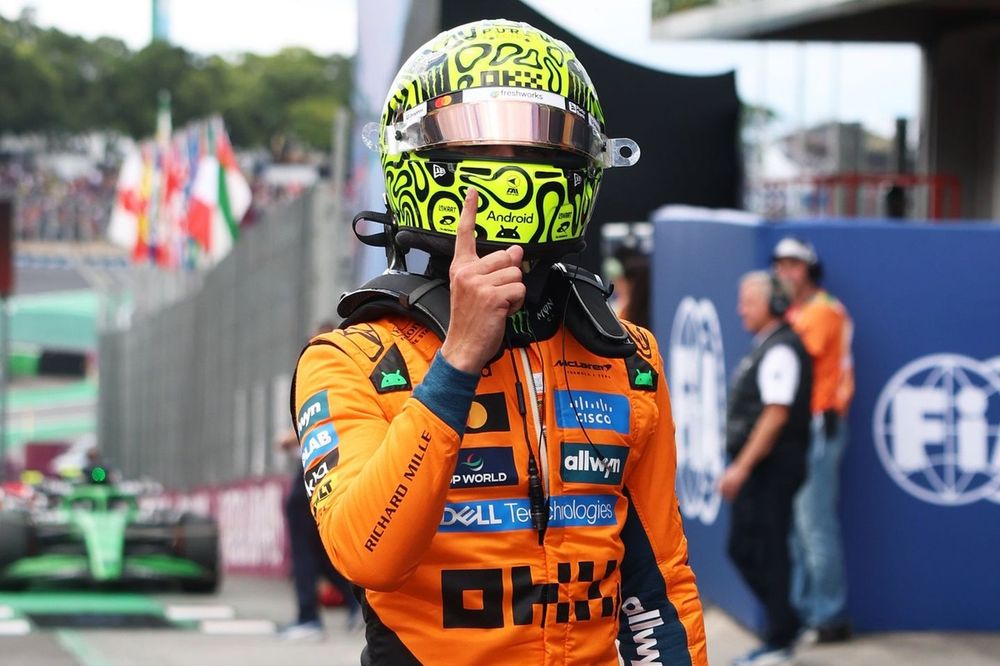 Two months ago today, Lando Norris dominated the weekend in Interlagos

FP1: Lando Norris
SQ1: Lando Norris
SQ2: Fernando Alonso
SQ3: Lando Norris
Sprint: Lando Norris
Q1: Lando Norris
Q2: Lando Norris
Q3: Lando Norris
Race: Lando Norris