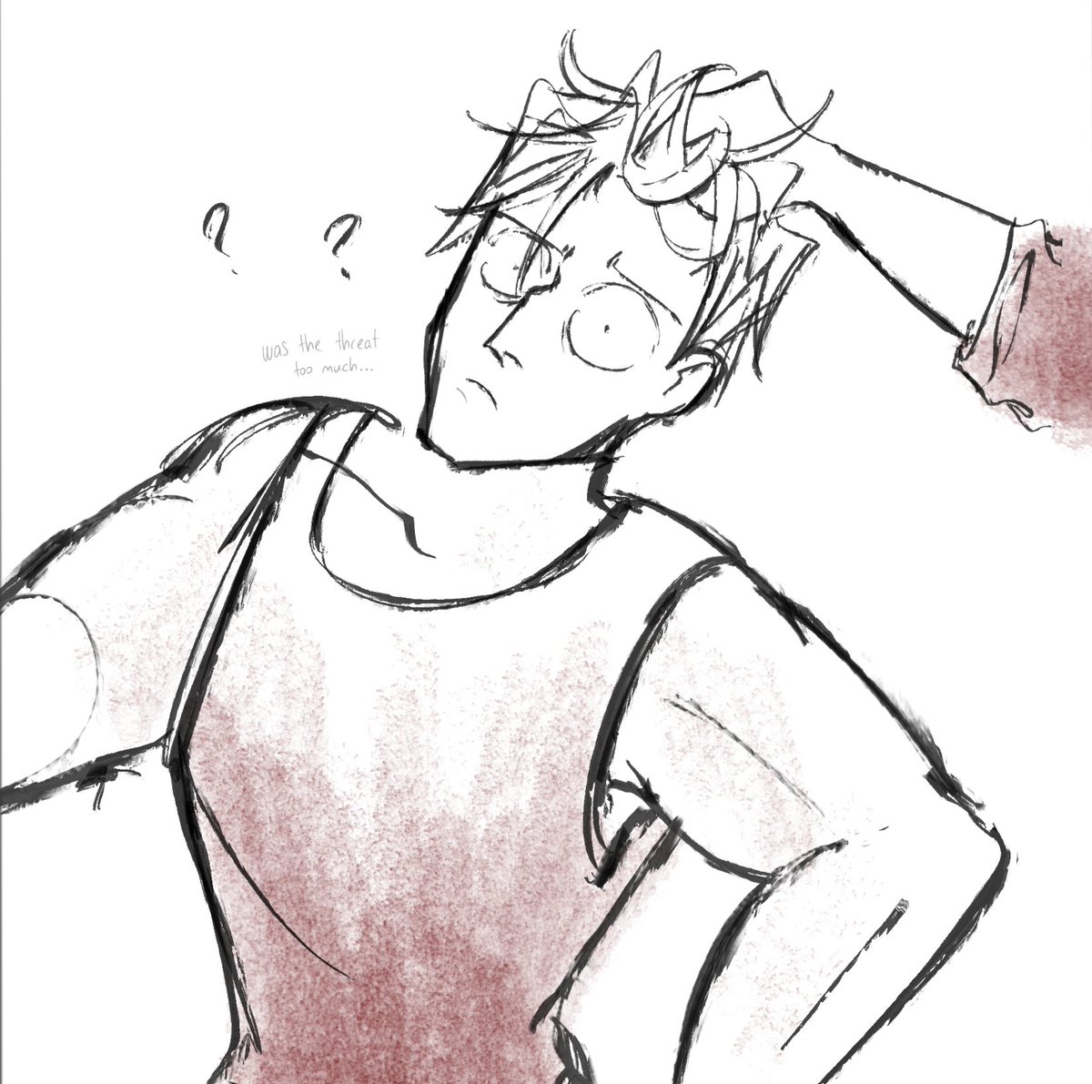 ventocidal's tweet image. "im not stupid" 4/7 #murdermedia comic