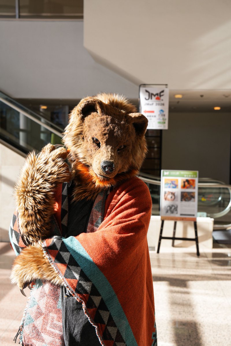 JMoF 初撮影はユウヒくん
パウタッチ!!🐾