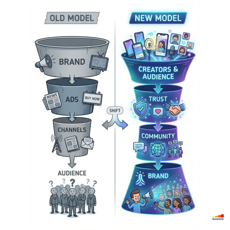 RankedMediaTech's tweet image. Very soon it’s not going to be the #creator economy, just the economy. 

When people feel they belong, they push entire industries forward.