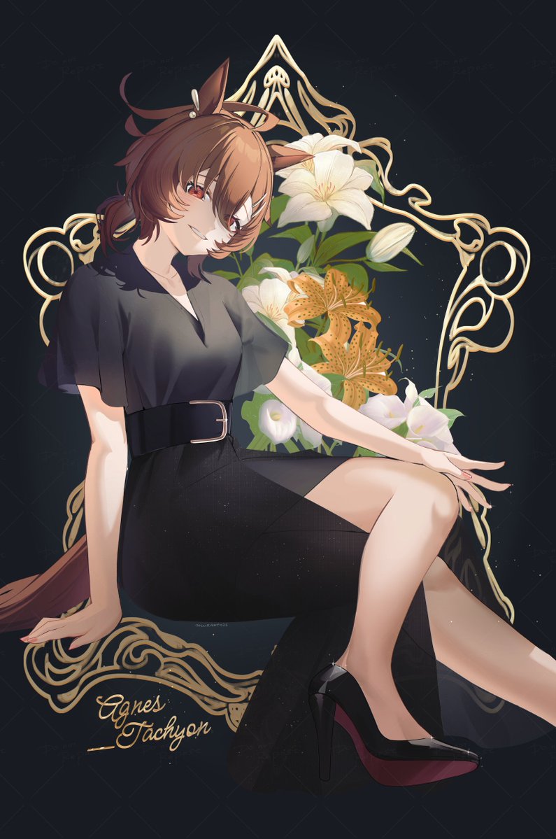 murabt075's tweet image. Agnes Tachyon 💐 #umamusume