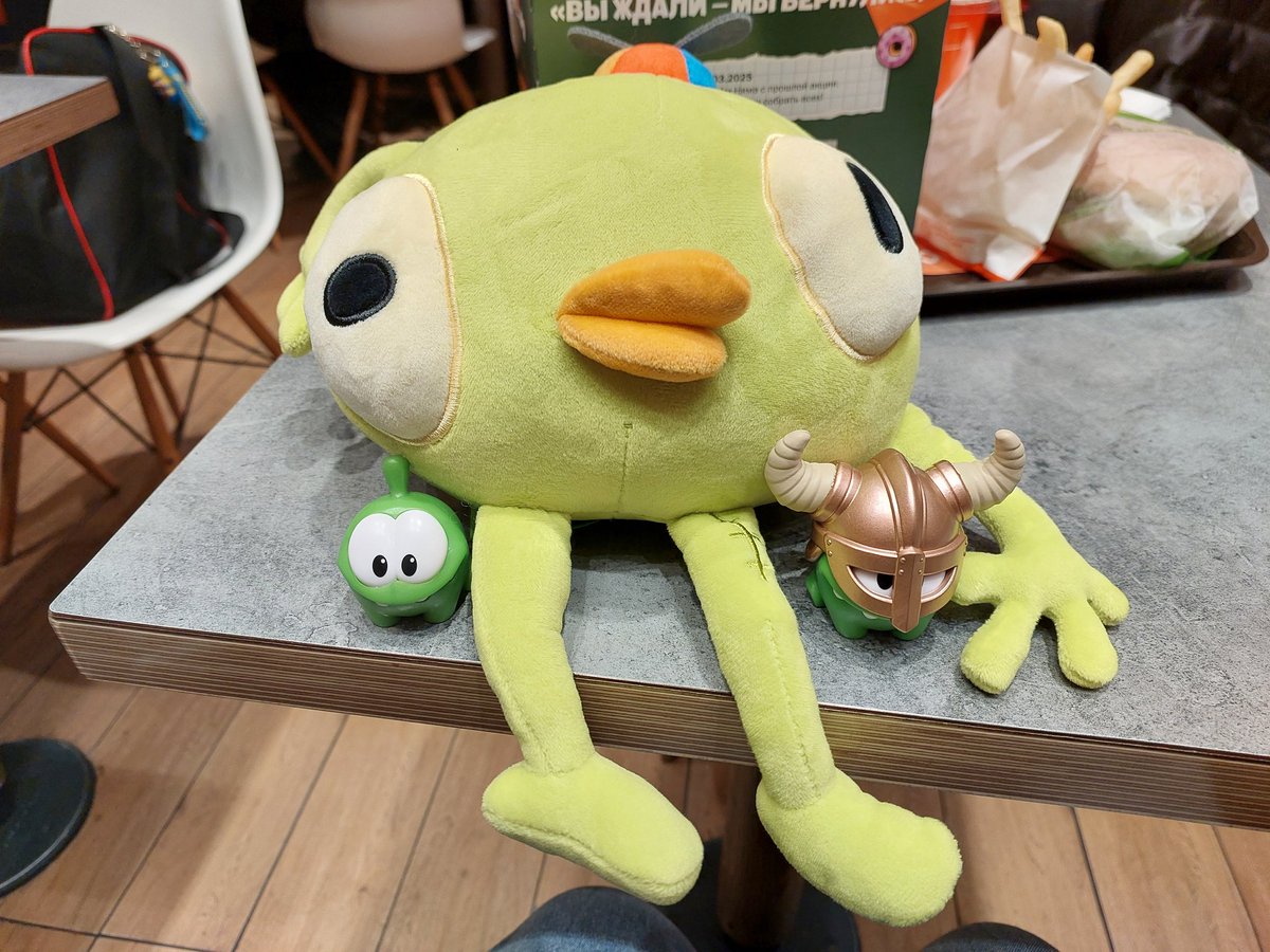 a_korobk's tweet photo. Bing Bong!!! And gang 
Thank so much for my partner(@sleepybunny96) to order me plushie <3

#peakgame https://t.co/tFgg0ASeJh