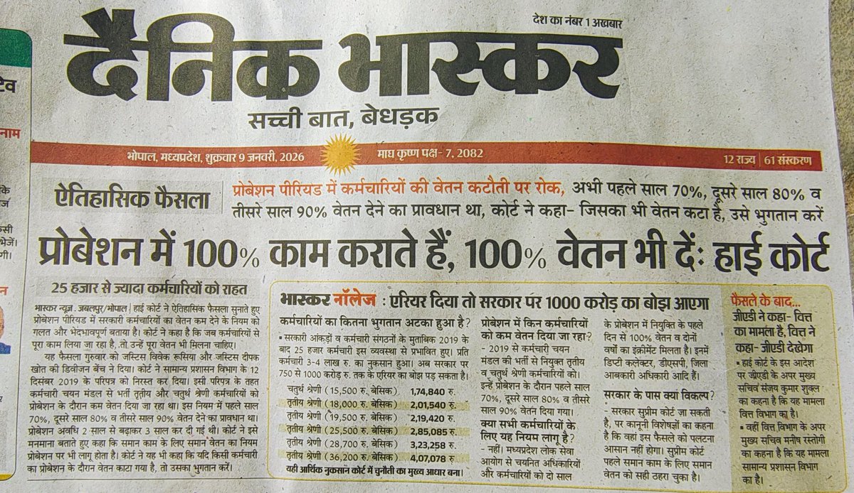 narveer10814855's tweet photo. @rst_adv "डिग्रियाँ अपनी हाथ में लेकर, दर-दर हम भटक रहे,
   हक हमारा सौ फीसदी है, फिर क्यों किश्तों में अटक रहे?"

#TheRajaSaab
@CMMadhyaPradesh
#मध्यप्रदेश_सौ_फीसदी_वेतन_दो
#We_want_full_salary_in_mp
#we_demand_full_salary_mp @BansalNewsMPCG  
 @MPYuvaShakti   
 @DrMohanYadav51
100% https://t.co/c3BQxe6Dsc