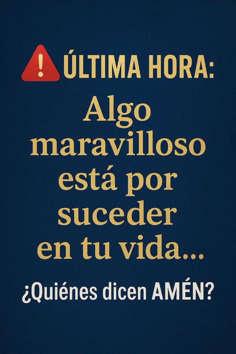 MiOracionHoy's tweet image. Amén 🙏