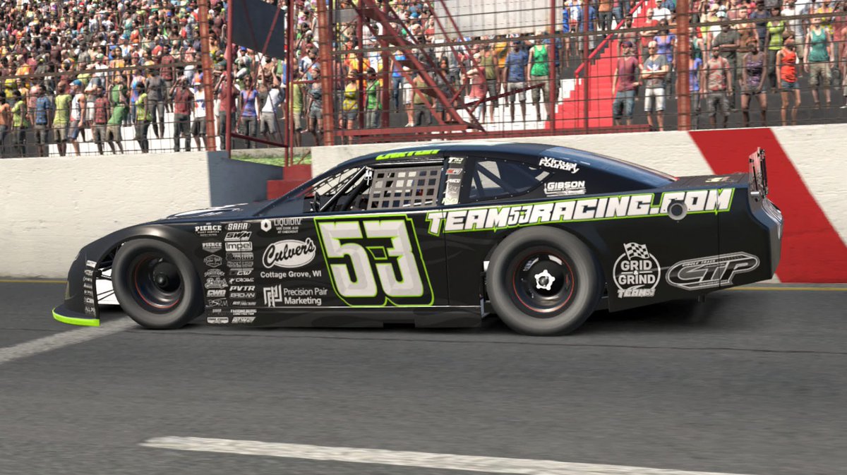 P27 -> P14 in <a href="/sarasimracing/">SARA - Sim Auto Racing Association</a> Super Series!

Thanks to:

Circle Track Performance
007 Custom Gaming PC's
Culver's of Cottage Grove, WI
Liquid I.V. (Use code JL53)
Precision Pair Marketing
Gibson Welding &amp; Fabrication
The Virtual Foundry