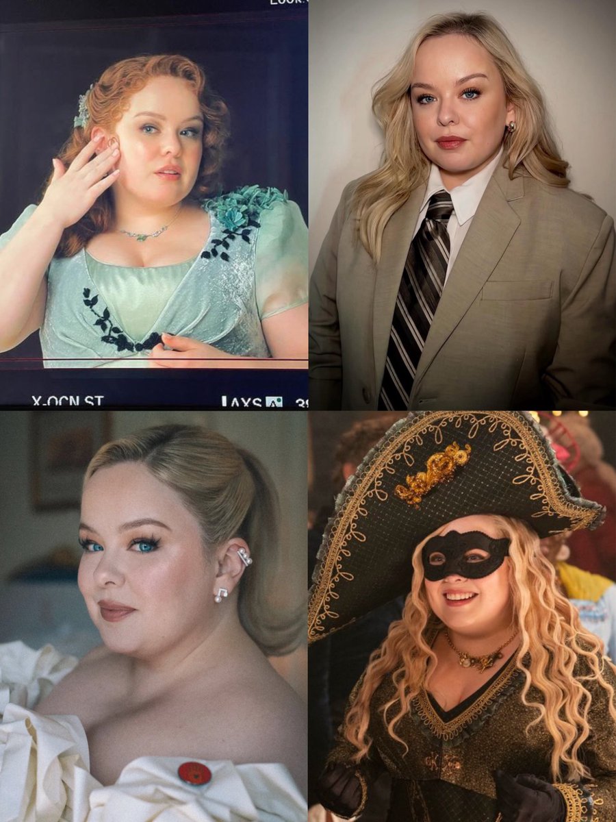 A very happy birthday to Lady Whistledown herself, Nicola Coughlan! 🥳🩷