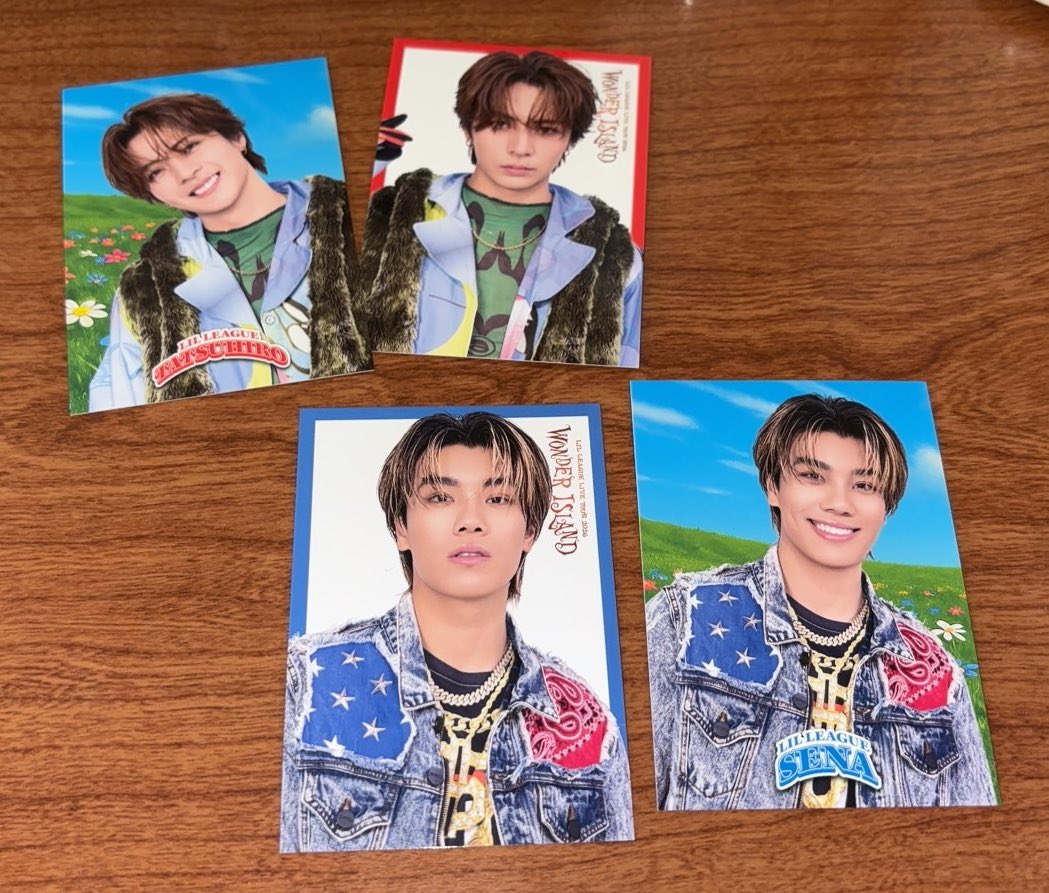 LIL LEAGUE リルリーグ WonderIsland ワンダーアイランド フォトカード