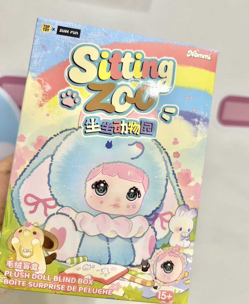 新宿マルイアネックス店】 🎀Nommi -Sitting zoo 坐坐动物园