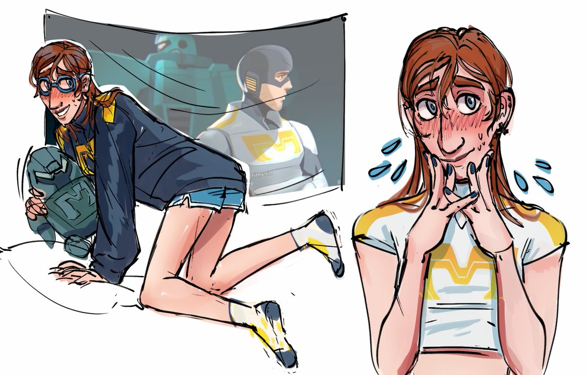 Katomimir_'s tweet image. if watergirl not a fangirl i swear for god,,,,,
#waterboy (girl?? i still dont know how to tag her) #dispatch