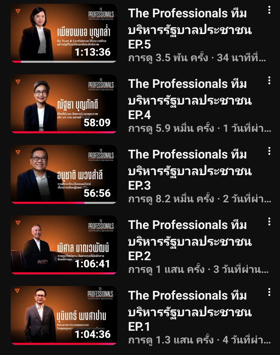 PT12EXOL's tweet image. เขาหลายคนบอกว่า โปรเจคท์ 
" The Professionals"  ไม่ปังพะนะ ยอดวิวเหยียบแสนไปสองคลิปละ #พรรคประชาชน 
ดูไว้การเลือกคนให้ถูกสายงาน อิจฉาได้ แต่กาให้ด้วยนะ แปดกุมภากาเบอร์ 46