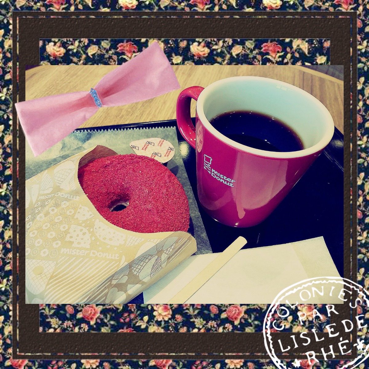 《ヒトデ色そんなドーナツ喰みながらまたも反省金曜の午後》

🙅‍♂️ダメ駄目🙅‍♀️また甘々に手を出しては賢明な選択ができない自分にただただ喝(^｡^)

『ウニヒトデ色ドーナツ』、正しくは長い長い商品名【ダブルストロベリー&amp;ホイップリング】

オッさんはやめましょうね😇

#短歌　#ミスド　#ヒトデ