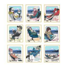 大阪会場新商品 発売決定！🎉 『ゆるキャン△』10周年記念展 色紙