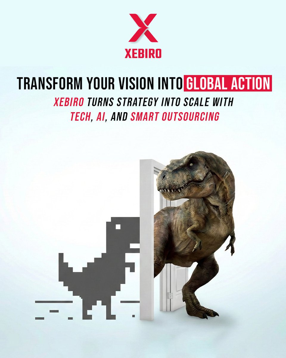 At Xebiro, we help businesses evolve from vision to execution, scaling globally without compromising local impact. Whether you need software development, AI innovation, or HR outsourcing, we’ve got you covered.
Are you ready to scale smarter?

#VisionToExecution #Xebiro