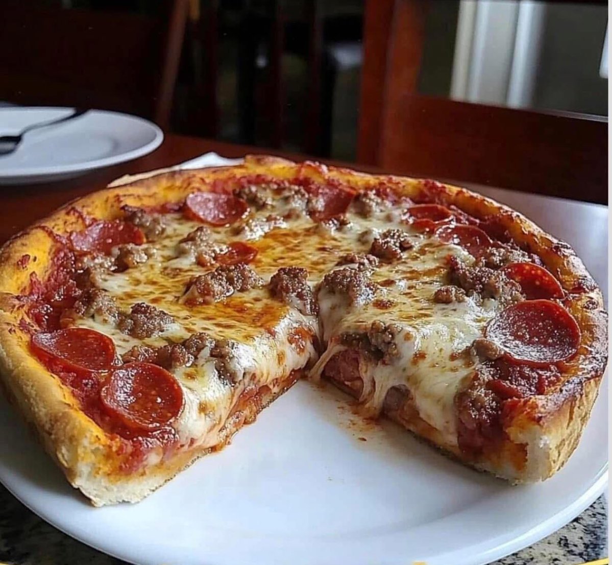 chefsevenn's tweet image. Is it acceptable to eat pizza for breakfast?