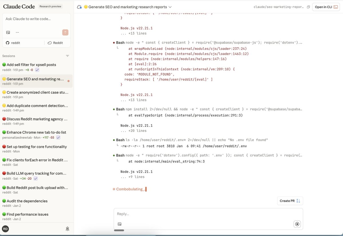 My workflow now looks like:
 - dump a bunch of ideas/customer feedback into claude code each day
 - 🔴 if it's incomplete, 🟡 if it's live but I'm testing in prod, 🟢 if done
 - come back in and continue 🟡 convos after more feedback gathered

and then spend all my time on
