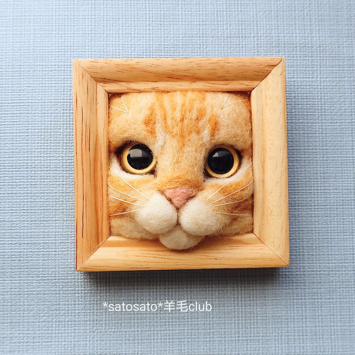 今年の2個目の #猫フレーム は #茶トラ ちゃん🐾 我が家の茶トラは