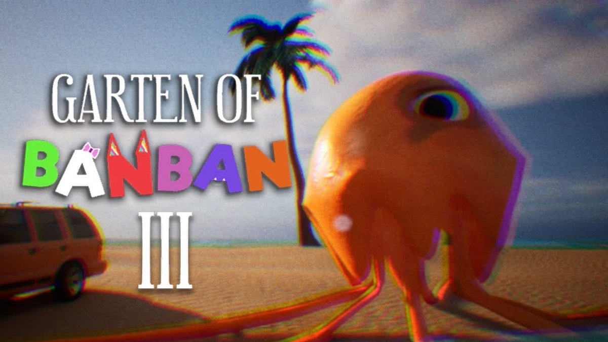 SnailsJump's tweet image. I just wanted to peek inside. Clearly I wasn't welcome.
​Full video is up on the channel. Link below.
​#gartenofbanban3 #indiehorror #doublejumpsnails