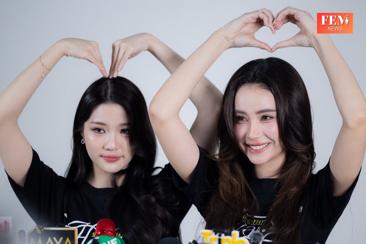 FemNewsTH's tweet image. รับความน่ารักจาก “จินนี่-เจน่า” ก่อนกดบัตร GINNYJAYNA [HEART TO HEART] FANCON แฟนคอนครั้งแรกของทั้งคู่ 11 ม.ค. ทาง Thaiticketmajor

#GinnyJaynaHeart2Heart
#GinJay #จินเจ #ginnynatnicha #aangelinaass
#S9TConcert #NorthStarEntertainment
#FEMNEWSTH