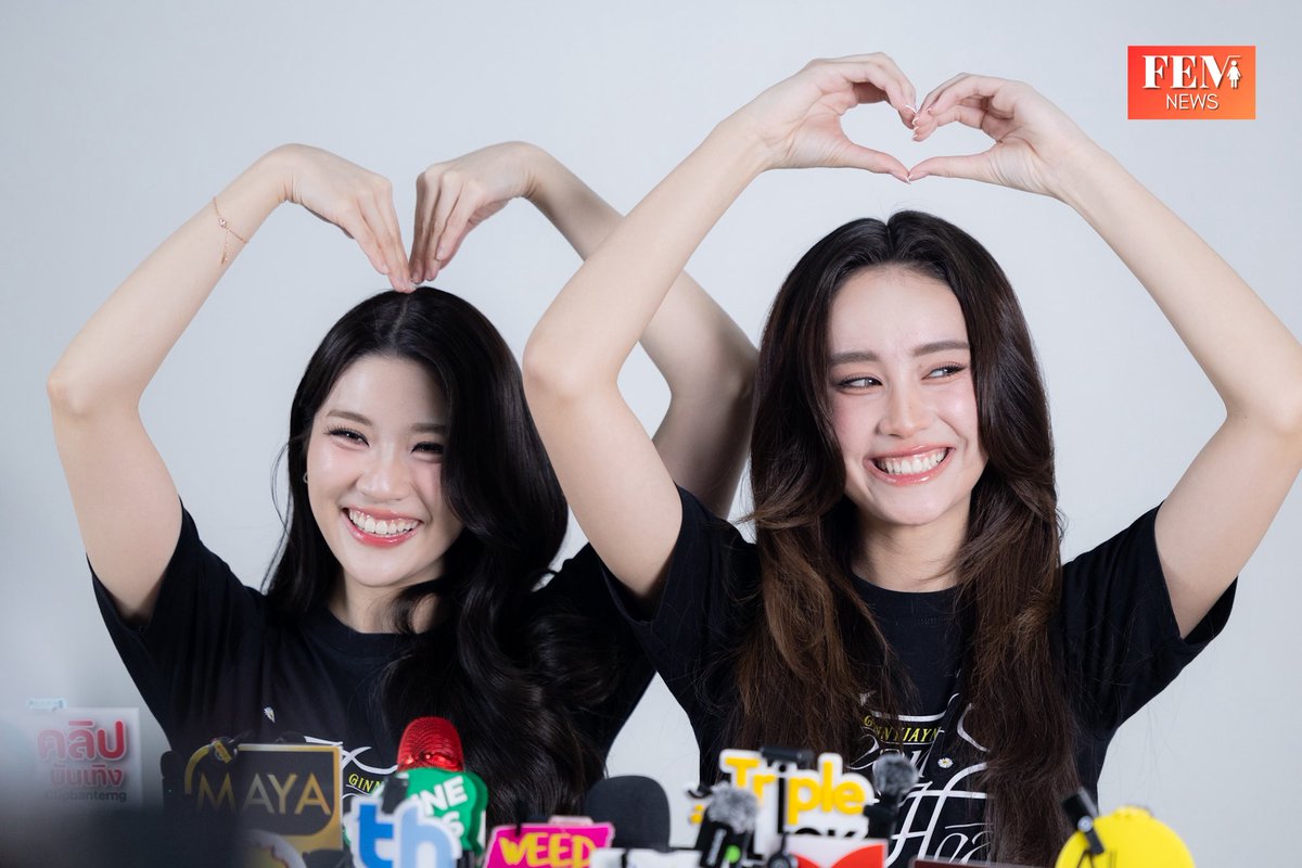 FemNewsTH's tweet image. รับความน่ารักจาก “จินนี่-เจน่า” ก่อนกดบัตร GINNYJAYNA [HEART TO HEART] FANCON แฟนคอนครั้งแรกของทั้งคู่ 11 ม.ค. ทาง Thaiticketmajor

#GinnyJaynaHeart2Heart
#GinJay #จินเจ #ginnynatnicha #aangelinaass
#S9TConcert #NorthStarEntertainment
#FEMNEWSTH