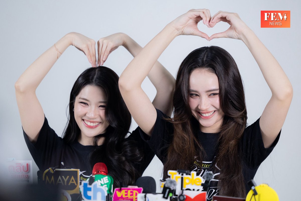 FemNewsTH's tweet image. รับความน่ารักจาก “จินนี่-เจน่า” ก่อนกดบัตร GINNYJAYNA [HEART TO HEART] FANCON แฟนคอนครั้งแรกของทั้งคู่ 11 ม.ค. ทาง Thaiticketmajor

#GinnyJaynaHeart2Heart
#GinJay #จินเจ #ginnynatnicha #aangelinaass
#S9TConcert #NorthStarEntertainment
#FEMNEWSTH