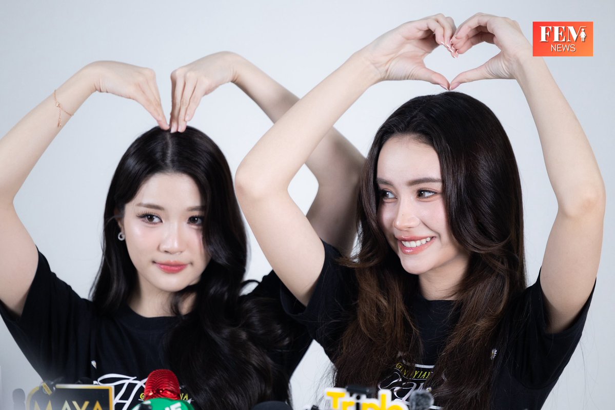 FemNewsTH's tweet image. รับความน่ารักจาก “จินนี่-เจน่า” ก่อนกดบัตร GINNYJAYNA [HEART TO HEART] FANCON แฟนคอนครั้งแรกของทั้งคู่ 11 ม.ค. ทาง Thaiticketmajor

#GinnyJaynaHeart2Heart
#GinJay #จินเจ #ginnynatnicha #aangelinaass
#S9TConcert #NorthStarEntertainment
#FEMNEWSTH