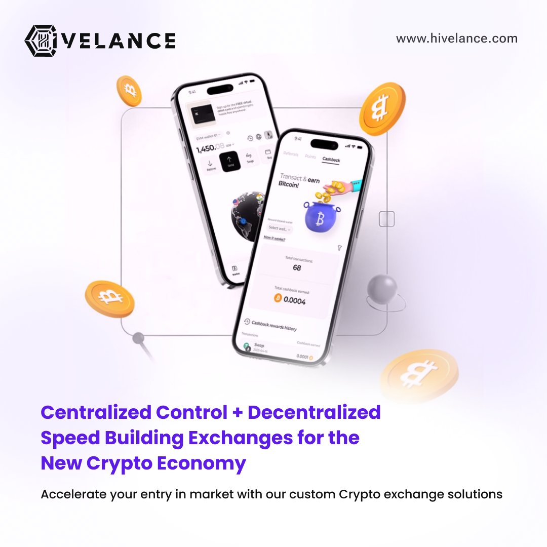 Hivelance #CryptoExchange Software Development delivers high-performance matching  engines, modular architecture, and enterprise-grade security for #CEX, #DEX  , and #hybridexchanges—built to scale with real market demand 🚀  https://t.co/MaJaalUBe5 ...
