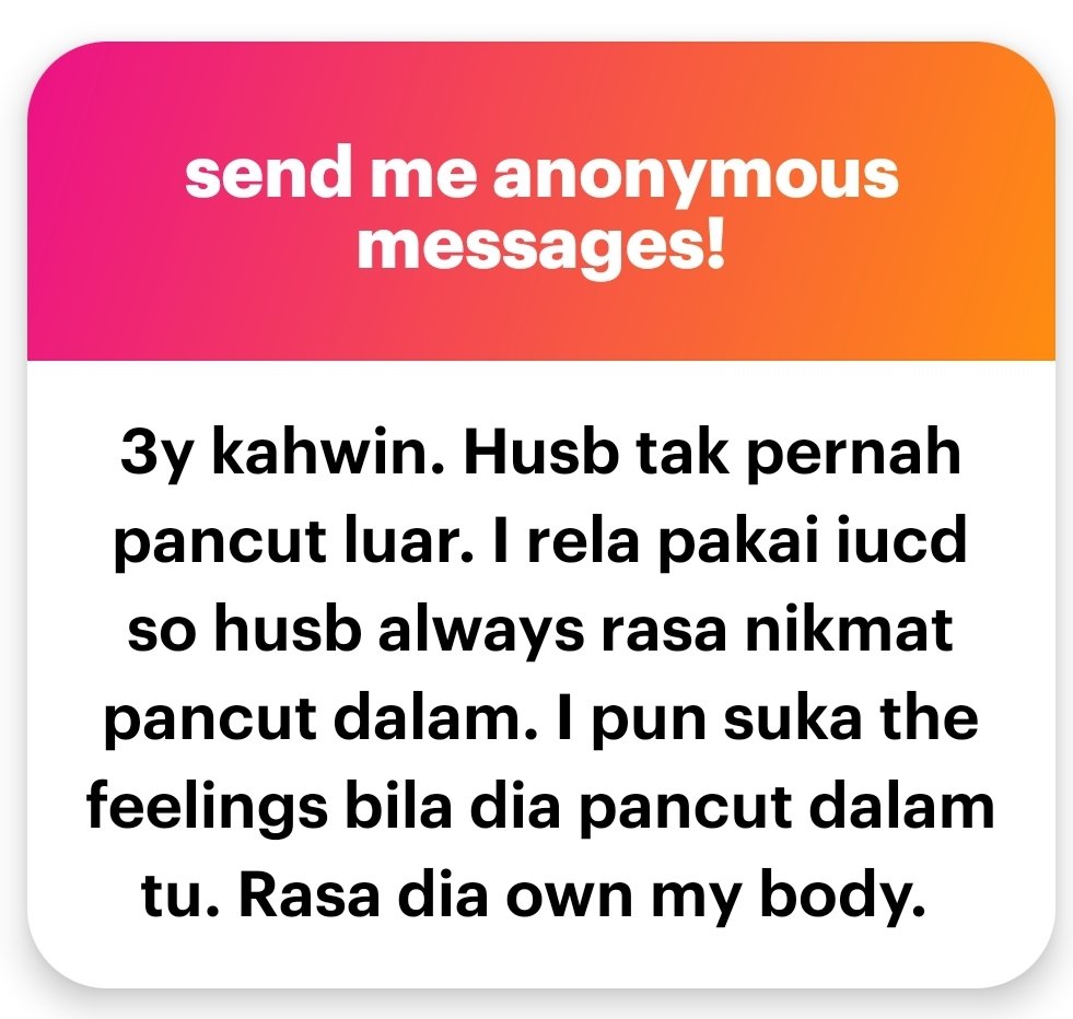 Ye sis..that's the feeling..
Semoga bahagia selalu❤️