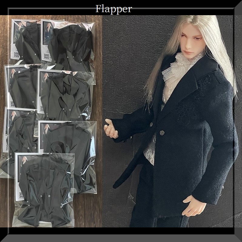 Flapper0919's tweet image. 本日
オビツ ウールジャケット単品購入分を発送致しました
全数仕上がり次第1/6 ウールジャケット製作に入ります
その後レースカットソーの製作になります