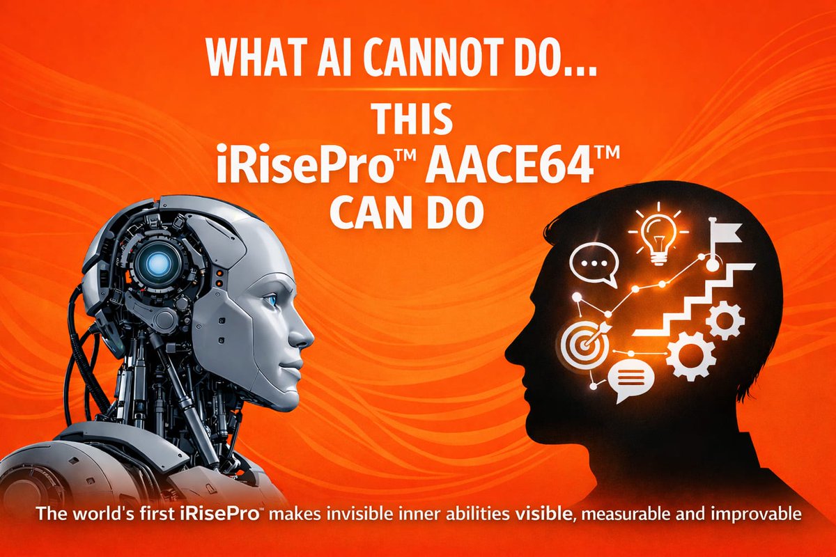 iRisePro's tweet photo. https://t.co/VrLIn4urkP

AI is advancing faster than ever.
Yet it cannot measure or map human growth.

2025 marks the rise of a missing science.
What AI cannot do, AACE64™© can.

Discover more in this insightful article.

@KMManjunat32564 https://t.co/bEBDpRVWPg