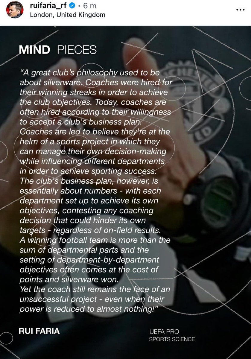 samuelluckhurst's tweet image. Former #mufc assistant Rui Faria: