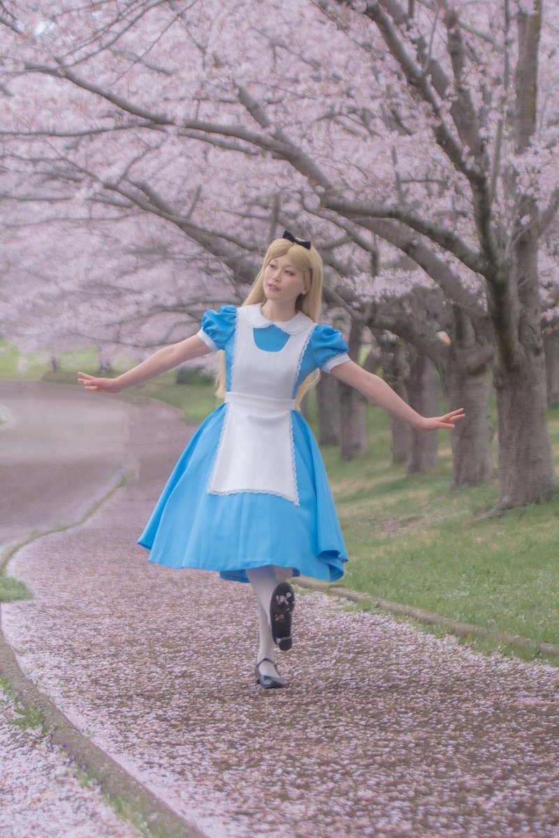 前に桜×アリス撮影してたからなんかストアのアリスグッズみてうれしく