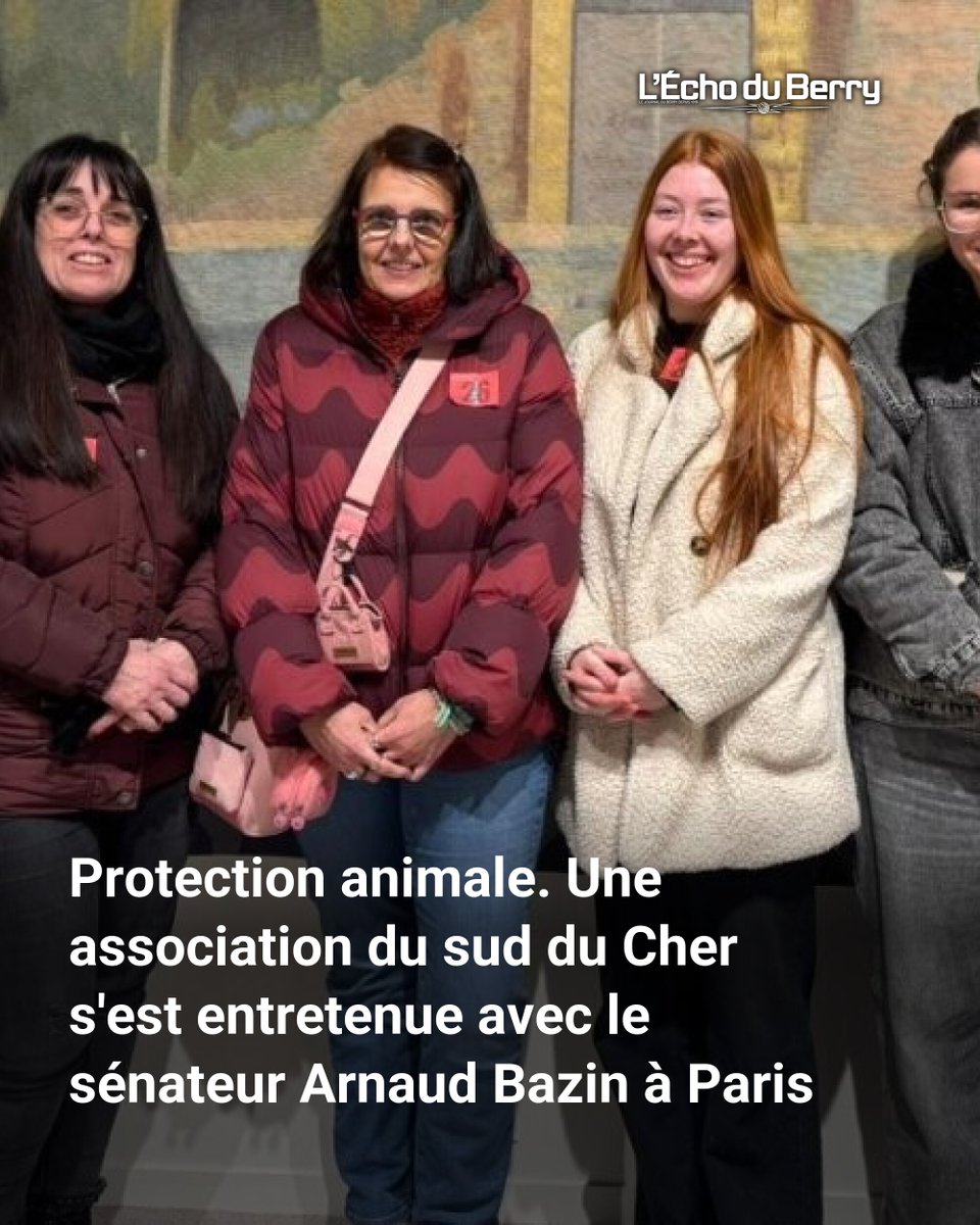 LEchoduBerry's tweet photo. Une association du sud du Cher discute avec le sénateur Arnaud Bazin des conditions des lapins sur Internet et en animalerie.
➡️ https://t.co/4RDVEKjdMI https://t.co/ZWy4OOycxp