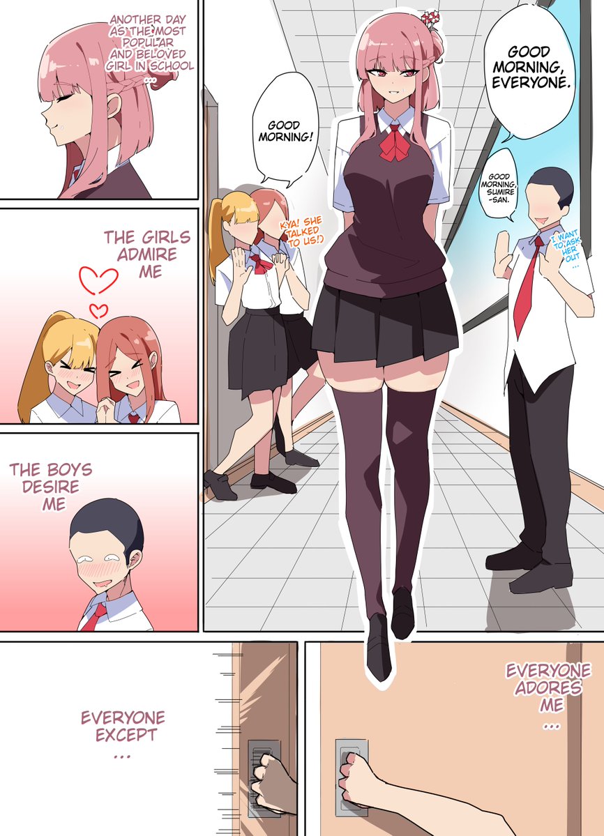 KuraidD's tweet image. First chapter of... of... 
pleaseI'mnotgoodatgivingnamesIneedhelpsomeonecallthepolice... 2

(I can't promise a chapter every week, but if it gets a lot of support I'll make the effort.)