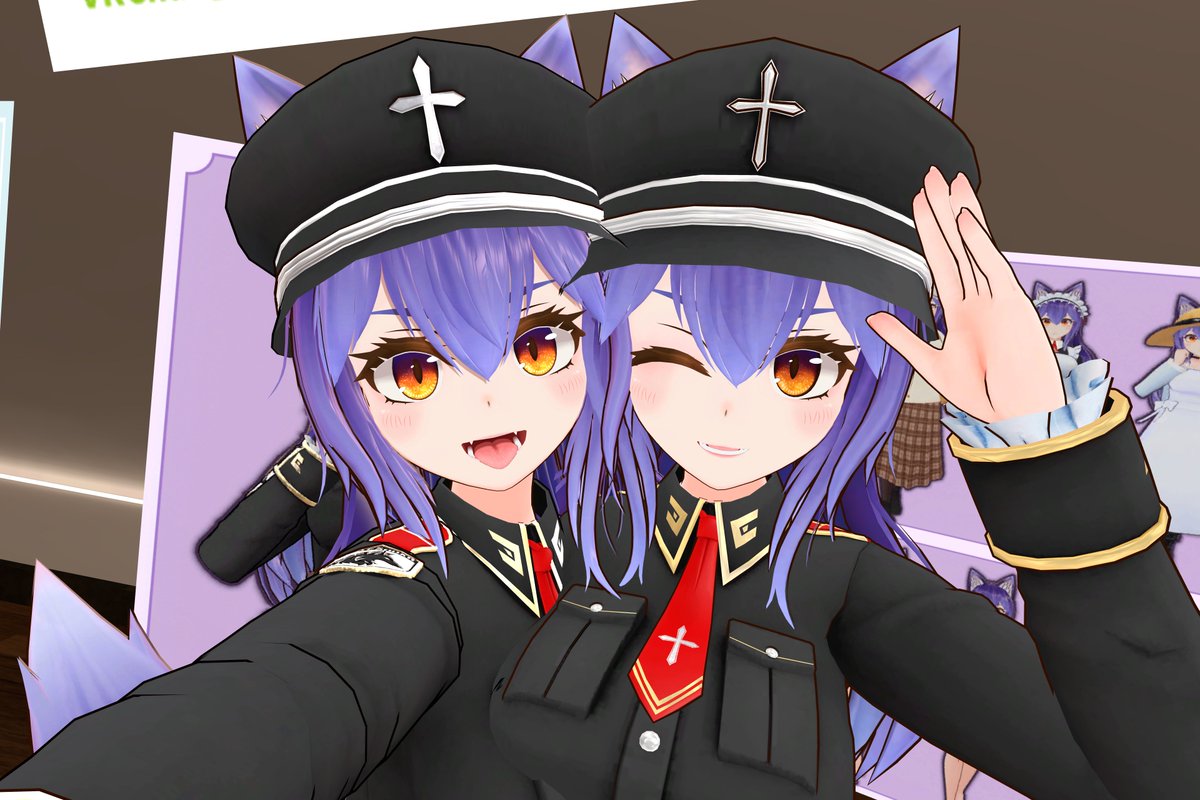 eas_vr's tweet image. You can spot @sasanoki_take 's avatars by the cute eyes alone. She's in Avatar Museum 13