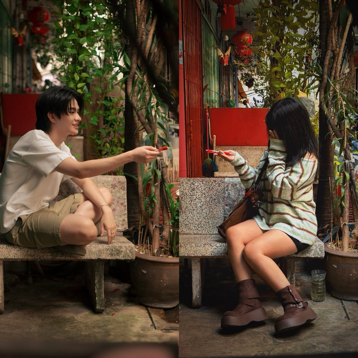 chubbypypy's tweet image. ขอยืมดินสอน้องไทยหน่อยน้า🥺✏️